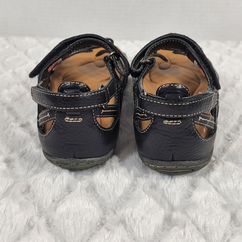 Kalso Earth Shoe Black leather sandal - Picture 6 of 12
